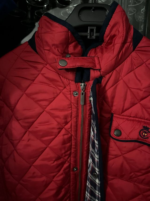 chaqueton rojo