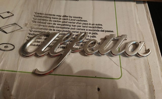 Insignia Alfa Romeo Alfetta alfasud