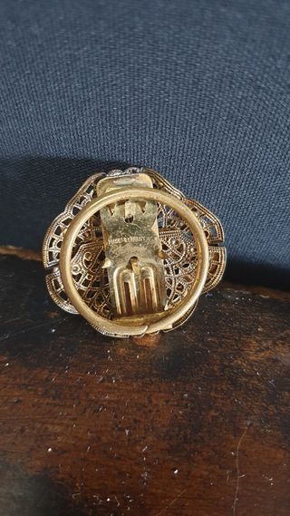 ANTIGUO BROCHE DE PAÑUELOS