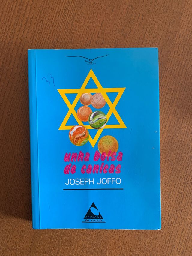 Libro: Unha bolsa de canicas.