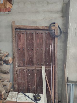 Puerta de dos hojas