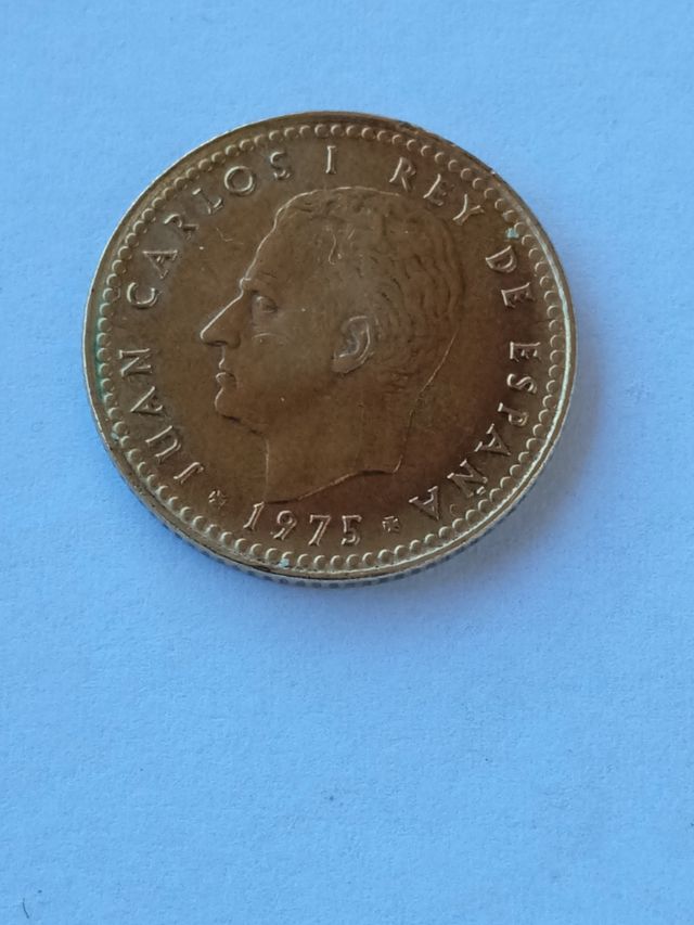 Moneda una peseta 1975
