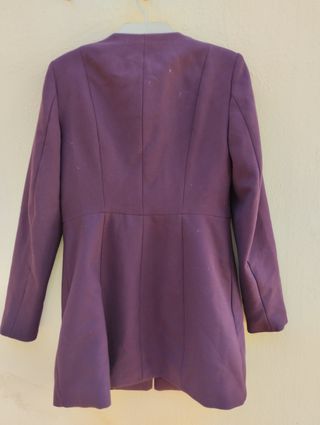 Abrigo morado