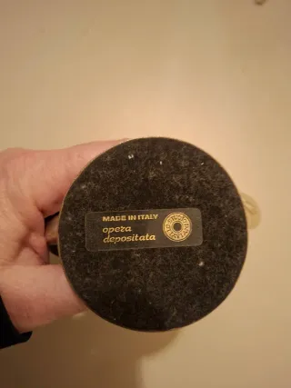 Reloj de mesa de plata