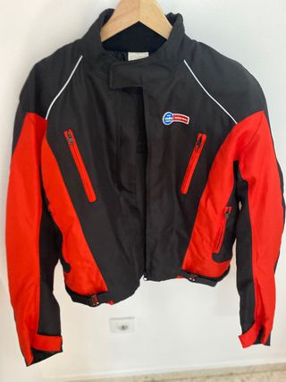 Chaqueta moto mujer