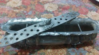 Porta incenso antico di Peltro