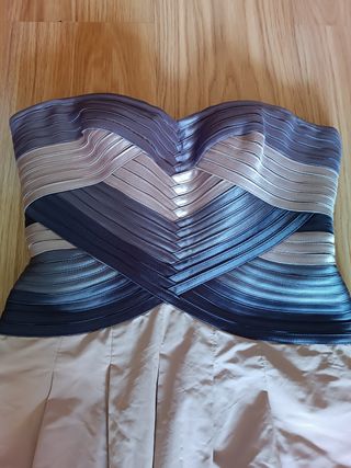 Vestido bustier BCBGMAXAZRIA XS-S
