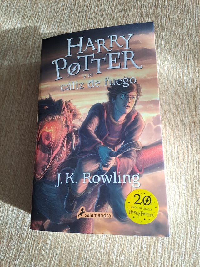 Libro: Harry Potter y el cáliz de fuego
