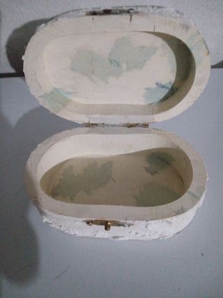Scatolina legno natalizia vintage