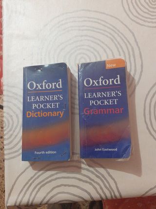 diccionario y gramatica en inglés de bolsillo