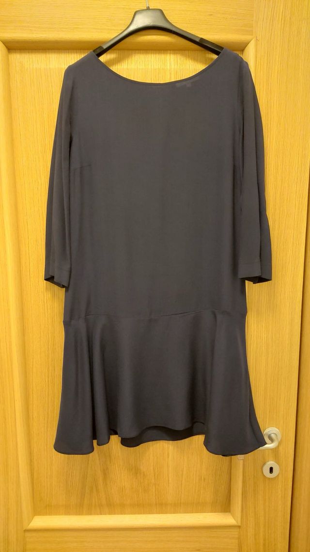 Abito blu in seta Patrizia Pepe tg 44