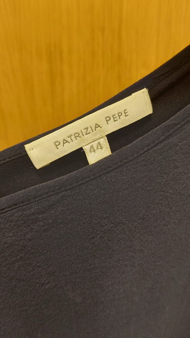 Abito blu in seta Patrizia Pepe tg 44