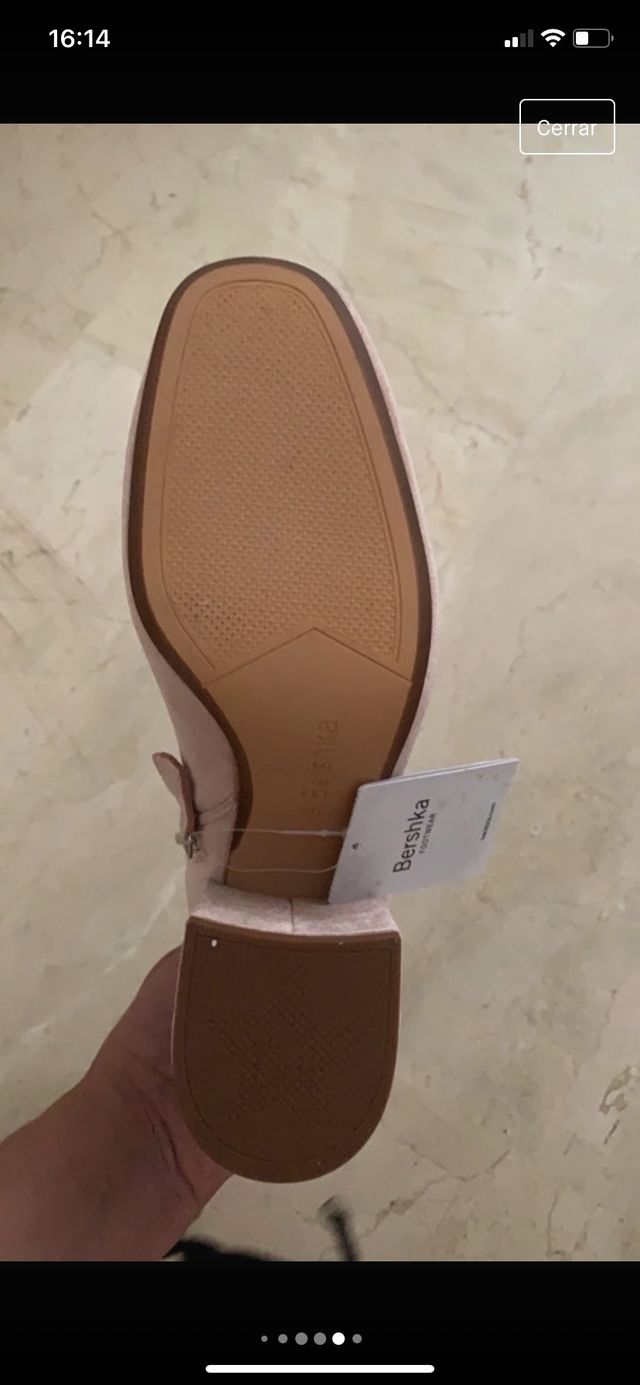 Botines de ante Berska con etiqueta