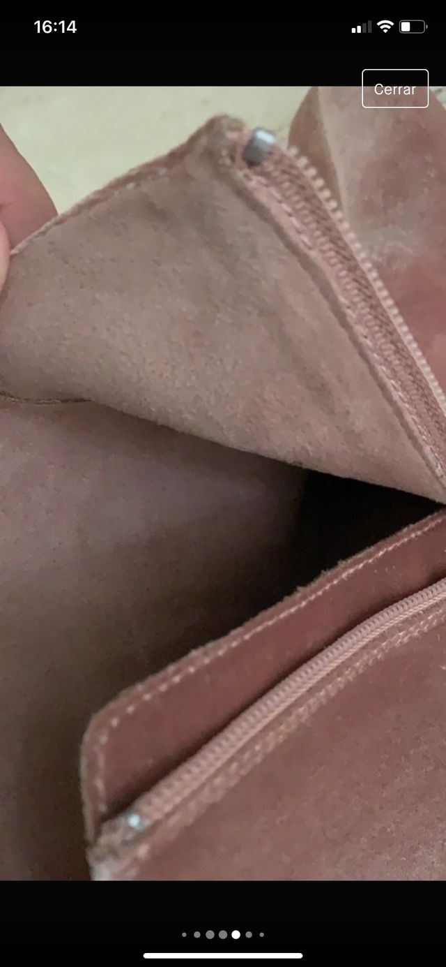 Botines de ante Berska con etiqueta