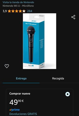 Microfono Wii U