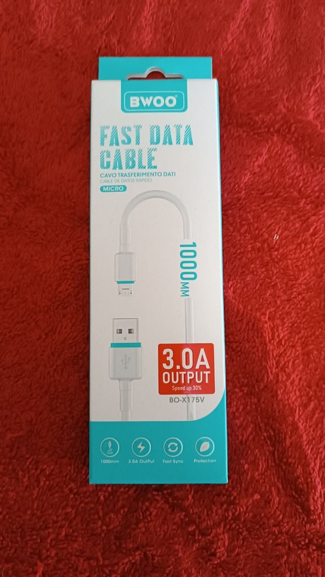 Cable micro USB rápido