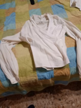 Camicia donna chiusura doppiopetto 