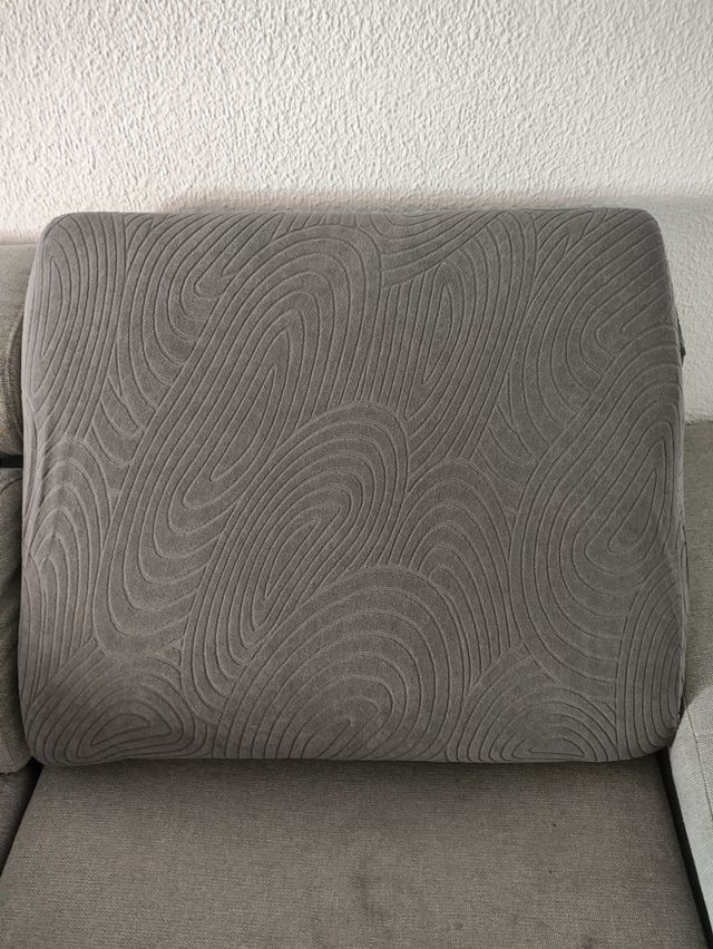 3x Fundas para sillón grises