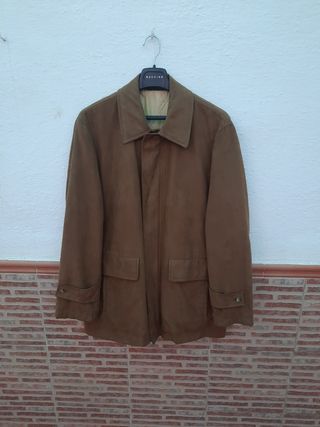 Chaqueta Buccino de piel auténtica Talla M