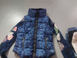 Chaqueta chaleco desigual 