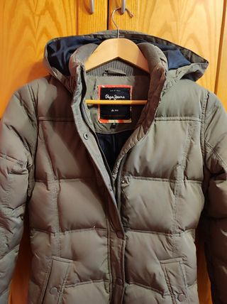 Abrigo Gris Entallado Pepe Jeans