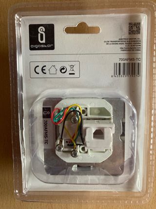 Base telefono e internet cromado