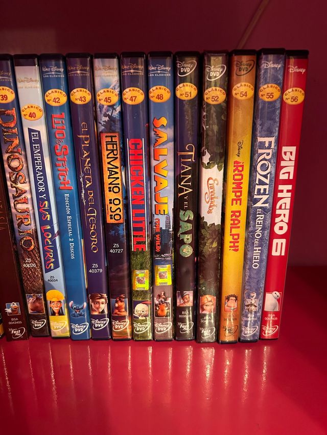 DVD Disney clásicos