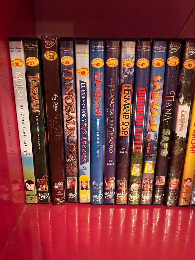 DVD Disney clásicos