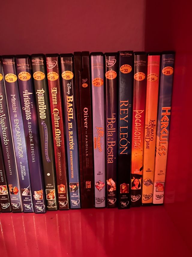 DVD Disney clásicos