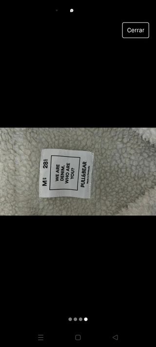 Chaqueta tejana con borrego