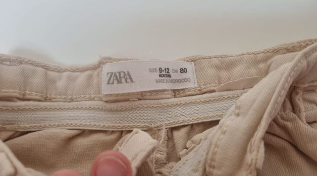 pantalones de ZARA  talla 9-12 meses 80cm