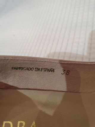 Zapatos marca Zendra