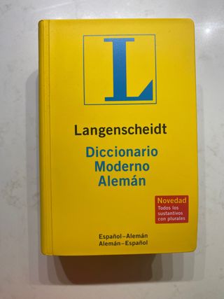 Diccionario Moderno Aleman Langenscheidt