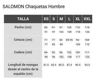 Chaqueta impermeable Salomon Outlaw 3L Jkt M