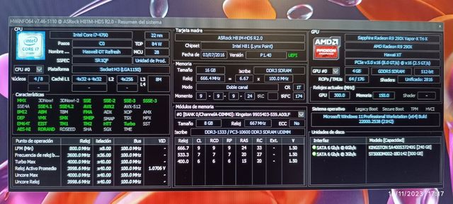 ORDENADOR GAMING i7 RADEON R9 290 VAPORX