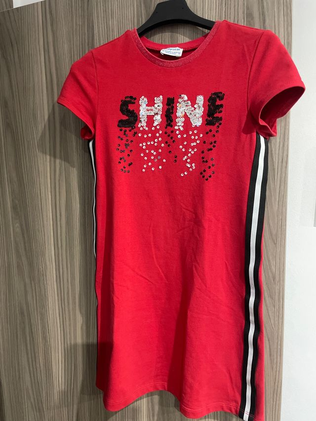 Vestido talla 12 años de algodon