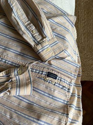 camisa rayas Thomas Burberry tallas grandes