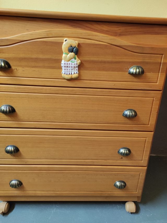 Mueble Cómoda para habitación infantil (cajonera)