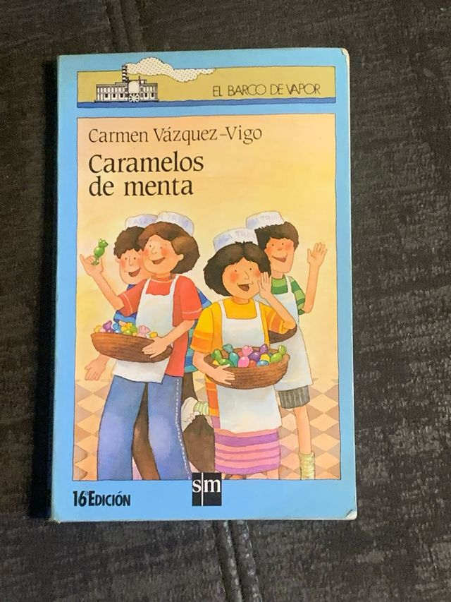 Libro caramelos de menta