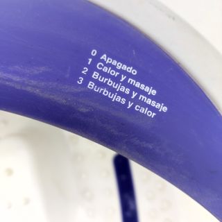 Masajeador pies, burbujas y calor. Hidromasaje