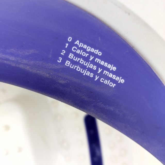 Masajeador pies, burbujas y calor. Hidromasaje