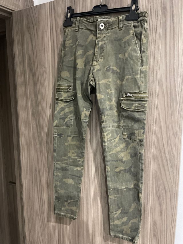 Vaquero Camuflaje niña 10 años Zara 