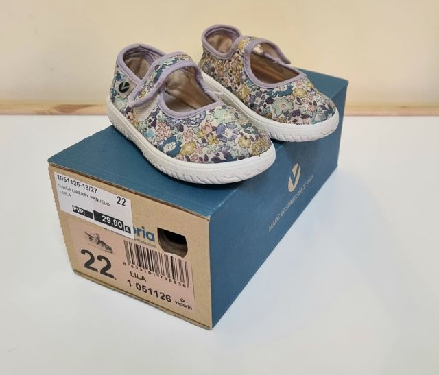 Sandalia lona VICTORIA talla 22