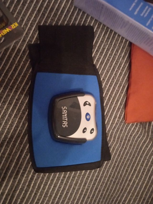 Aparato electroestimulador con cinturón 
