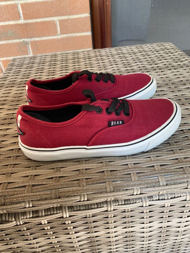 Bear sneakers donna rosso nuove 36