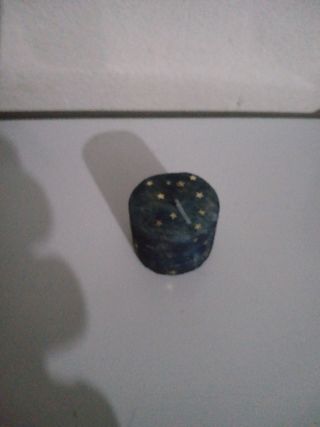 Candeline natalizie decorate a mano