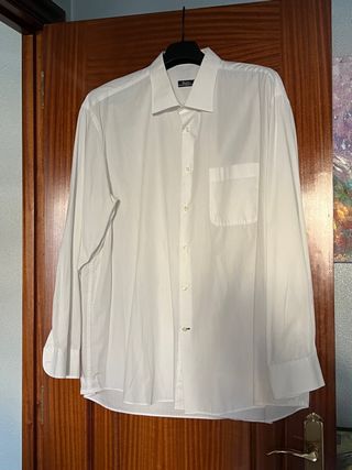 camisa blanca Dustin tallas grandes