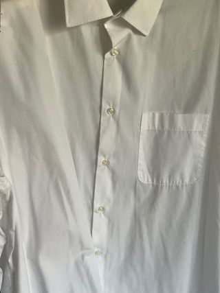 camisa blanca Dustin tallas grandes