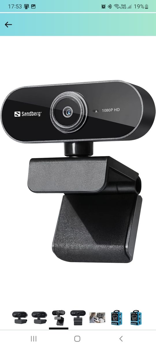 WEBCAM SANDERS 1080P