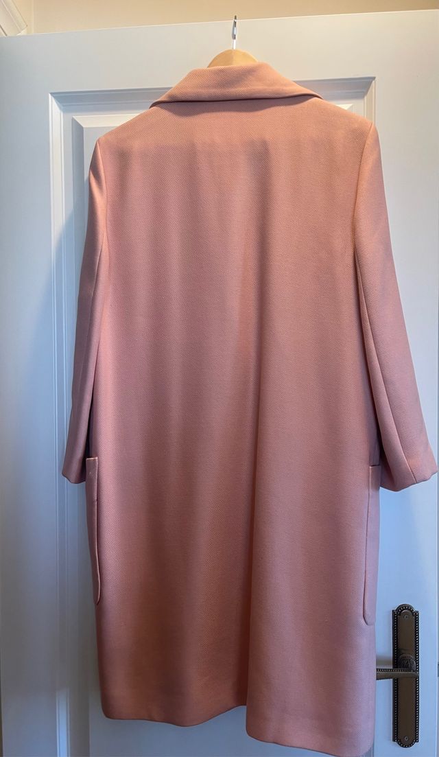 Abrigo de paño  liguero de primavera.